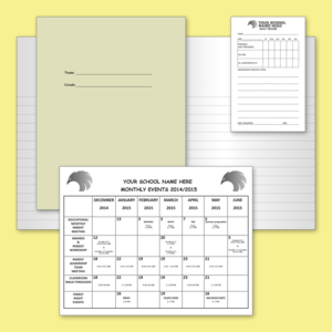 Notebooks and Calendars
